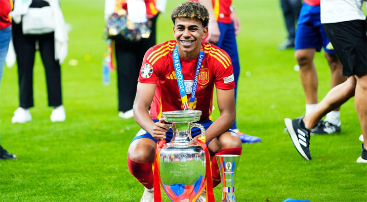ইউরো জিতে ইয়ামালের যেসব রেকর্ড